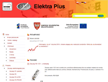 Tablet Screenshot of elektraplus.net